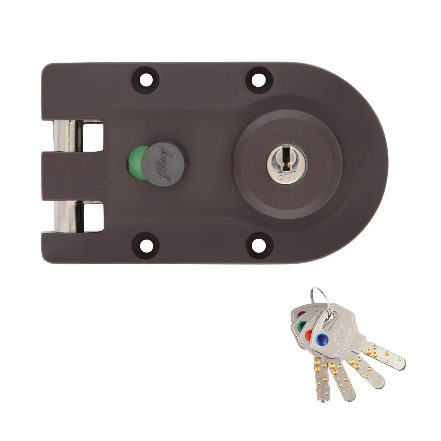 Godrej Ultra XL+ Vertibolt Door Lock | Texture Brown